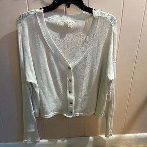 White long sleeve top from aéropostale. Size large